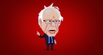Bernie Sanders Caricature